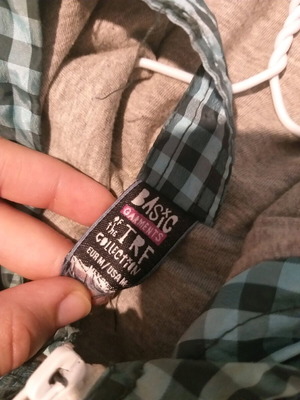 Spring jacket used, checkered pattern, size M