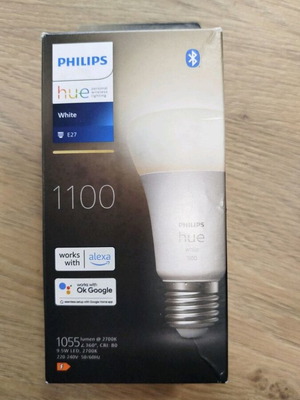 Philips Hue White E27 έξυπνος λαμπτήρας LED, 1100 lm στους 2700K