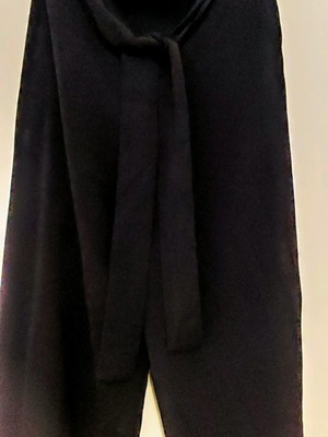 Zara black spring culottes