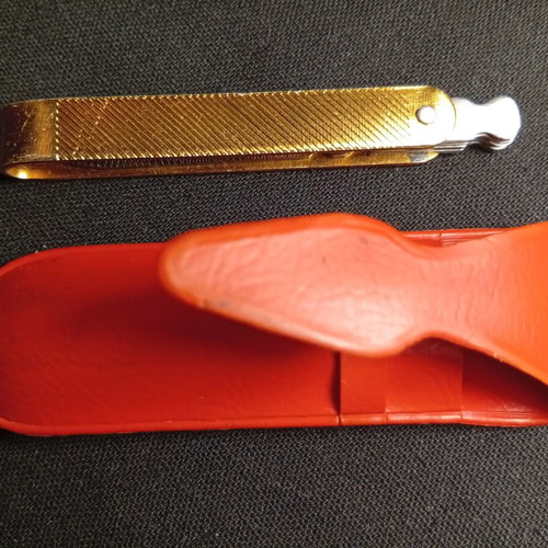 Manicure set foldable with case USSR, like new, stainless steel