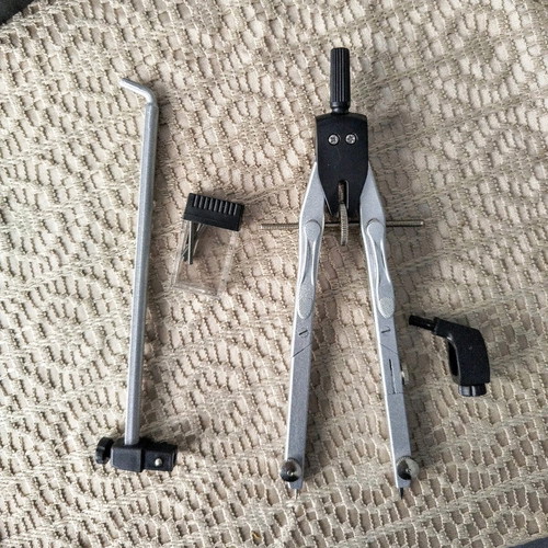 Drawing tools set Diavitis and others, new, 10 pieces