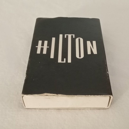 Set of 4 collectible Hilton Sydney Australia matchboxes used, 1970s