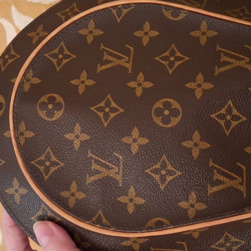Louis Vuitton Ellipse Backpack used, medium size, beige and brown
