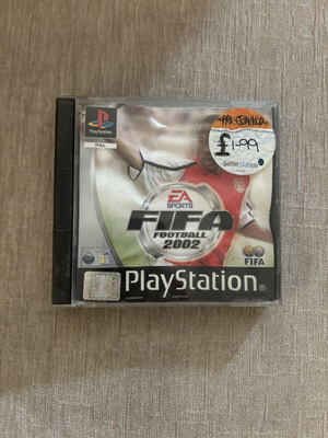 FIFA 2002 παιχνίδι PlayStation 1, αγγλικό, πλήρες