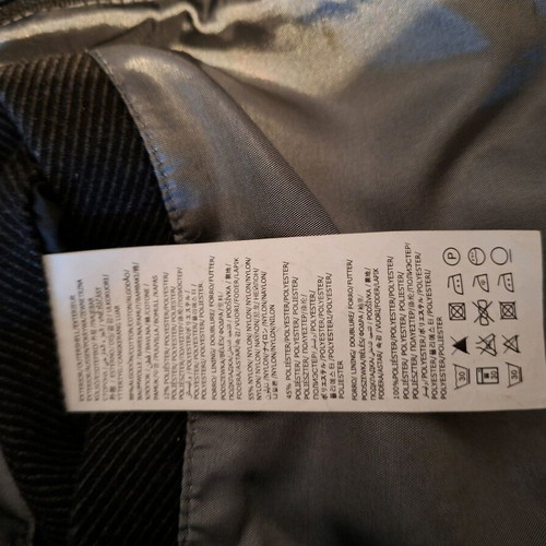 Springfield men's coat gray with removable lining like new