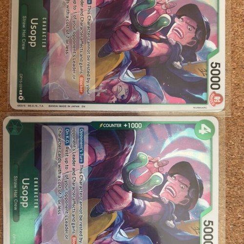 One Piece Card Game Usopp x2 like new - 3,00 - Vendora.cy One Piece Card Game Usopp x2 like new - 3,00 - Vendora.cy