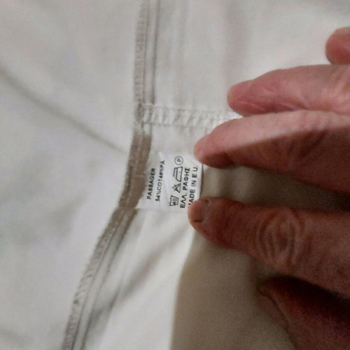Spring women's jacket used, size medium, white