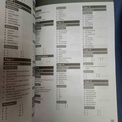 Optimise A2 Key for Schools Workbook like new, updated for new exam with answer key