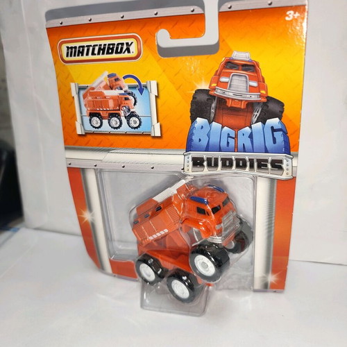 Matchbox Diecast Big Rig Buddies Fire Truck new