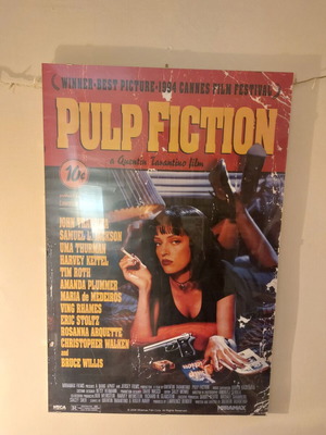 Pulp Fiction movie poster, 91x61 cm