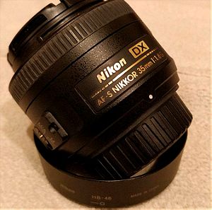 Φακός prime Nikon DX Af-S NIKKOR 35mm 1:1.8G
