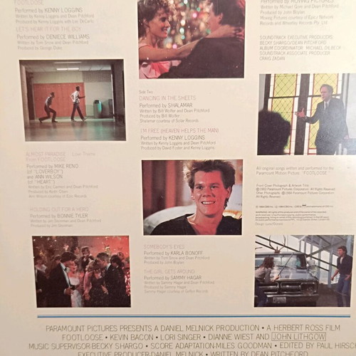 Footloose Original Soundtrack LP like new