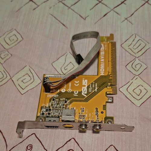 Asus gdmi/av/s graphics expansion card used