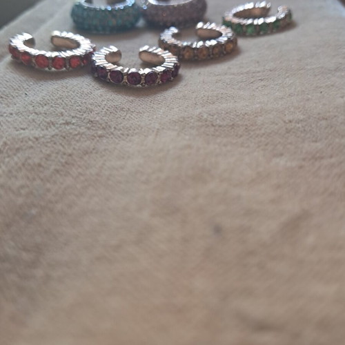 Earrings for upper ear, set of all pieces in photo