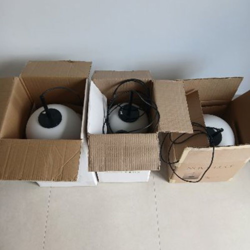 Nova Luce modern ceiling lights, set of 3