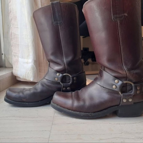 Commanchero Original leather men's boots size 43 used, brown
