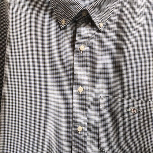 Gant men's long-sleeve poplin shirt 4XL new
