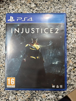 Injustice 2 PS4 game like new, fighting