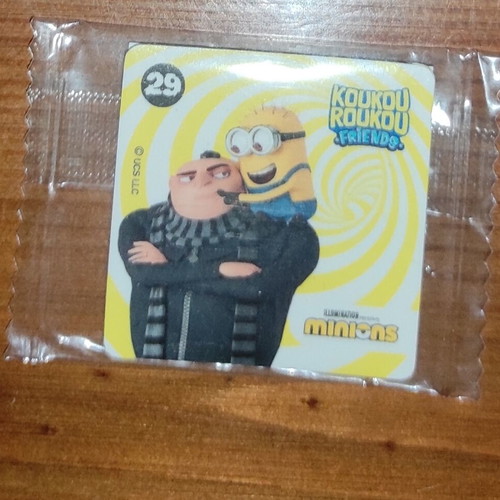 Koukou Roukou Minions Sticker no 29 like new