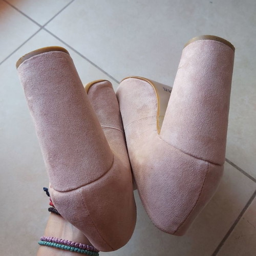 Estil pumps used, nude color, 10 cm heel, size 37