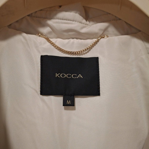 Kocca long beige jacket like new, size M