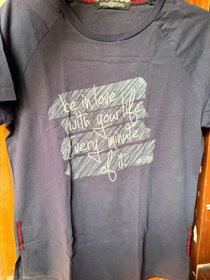 Attrativo mako t-shirt like new, blue, size M