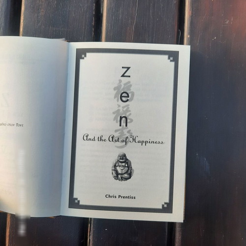 Book "To Zen & The Art of Happiness" like new, Greek
