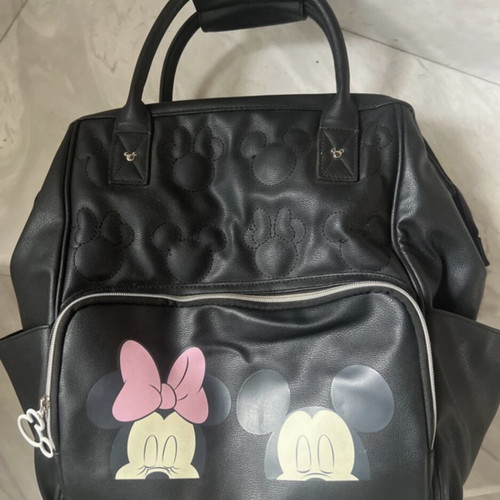 Disney women's backpack like new, black shoulder bag