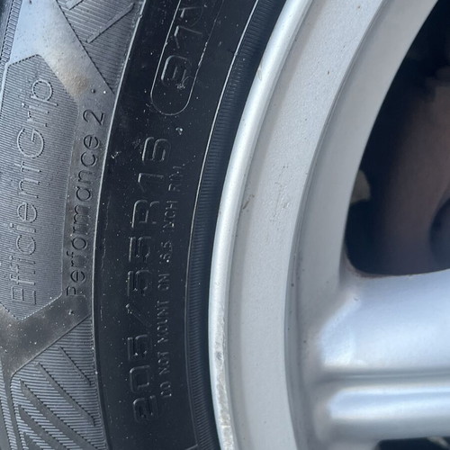 BMW used 16-inch tire and rim set