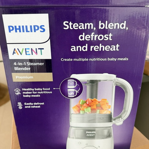 Philips Avent Steam Cooker and Food Blender like new