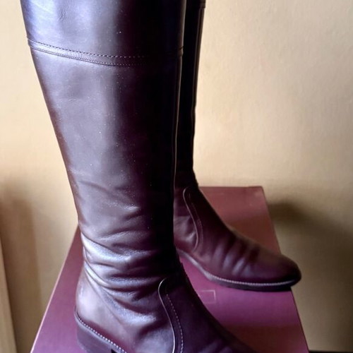 J. Bournazos boots brown leather size 37 like new