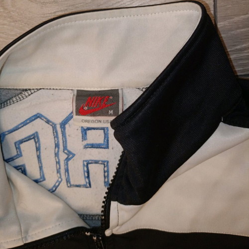 Nike Force Basketball Track Jacket used, size Medium, blue multicolor