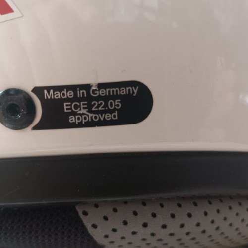 Schuberth C3 Pro Flip-Up Helmet used, size Small, white