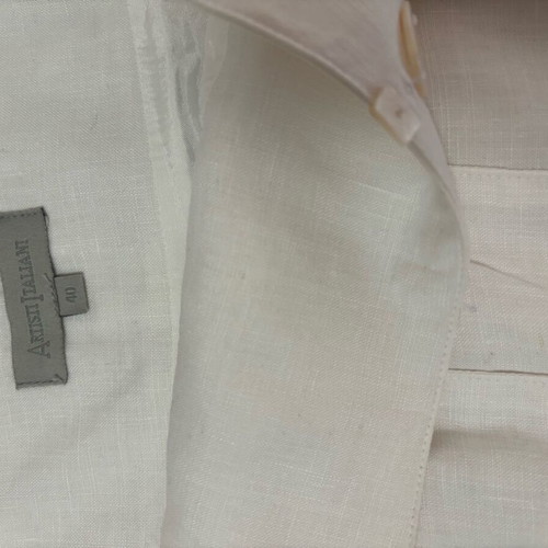Artisti Italiani white linen skirt like new, size 40