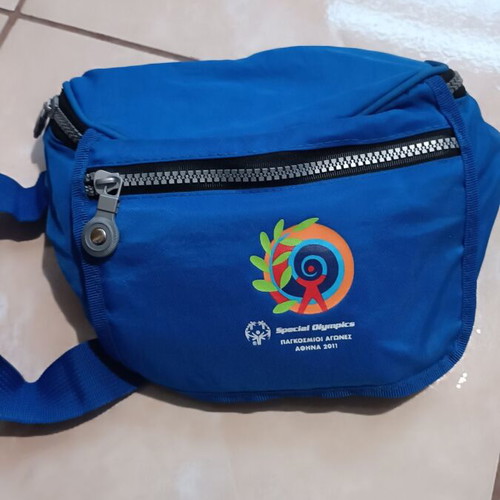 Special Olympics Athens 2011 volunteer shirt and jacket new with pouch