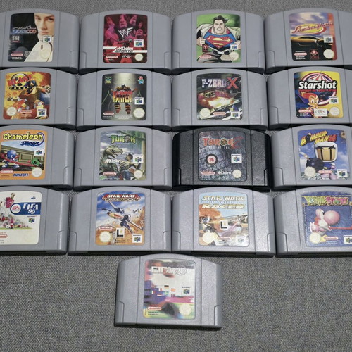 Nintendo 64 original PAL games, individual and bundle
