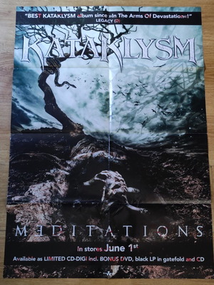 Αφίσα επίσημου εμπορεύματος Kataklysm, 84x60 εκ.