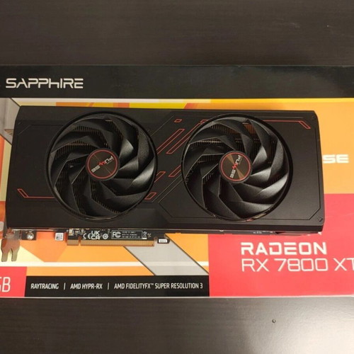 Sapphire Radeon RX 7800 XT 16GB Pulse σαν καινούργιο