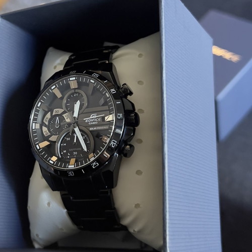 Casio Edifice Solar 220143-EFS-s620 used black watch