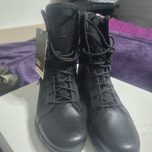 5.11 Atlas 8" Waterproof Side Zip Boot size 44 new