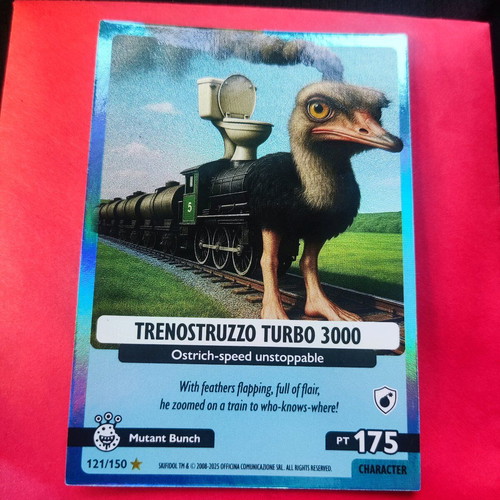 Italian Brainrot Card #121 collectible rare like new
