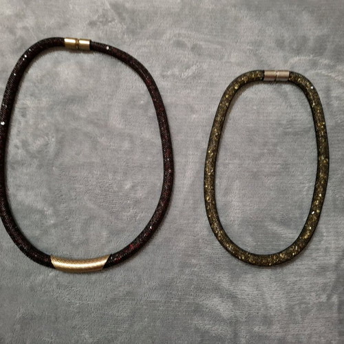 Variety of necklaces like new, pack of 10 pieces