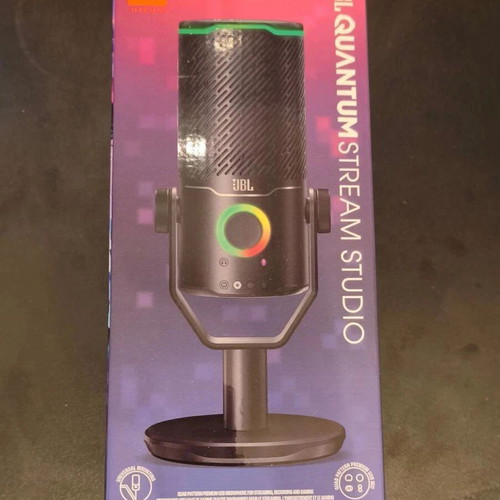 JBL Quantum Stream USB dynamic studio microphone, new