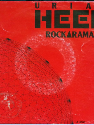Uriah Heep Rockarama & Backstage Girl 7'' βινύλιο μεταχειρισμένο, ροκ