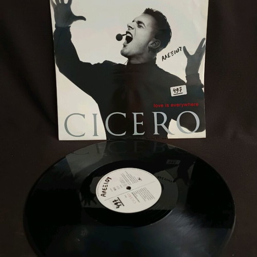 Cicero Love is everywhere vinyl used, rock