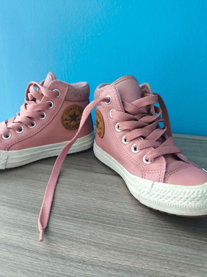 Μποτάκια Converse All Star ροζ ελάχιστα φορεμένα, μέγεθος 29