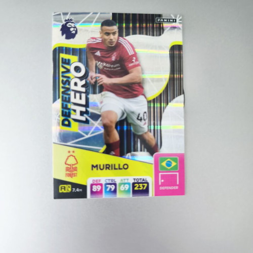 Panini Adrenalyn XL Premier League 2025/26 Defensive Hero Murillo card new