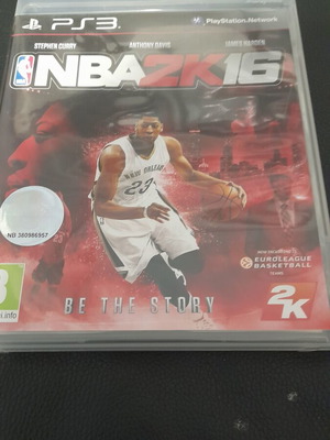 NBA 2K16 PS3 game used, sports