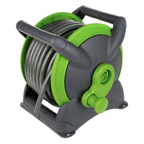 Wall Hose Reel for Watering with 15m Hose New