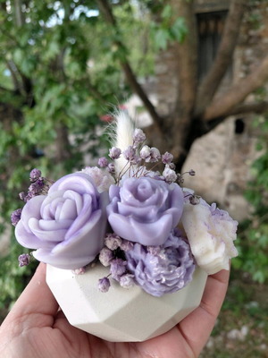 Aromatic bouquet of soy wax with nightflower scent new